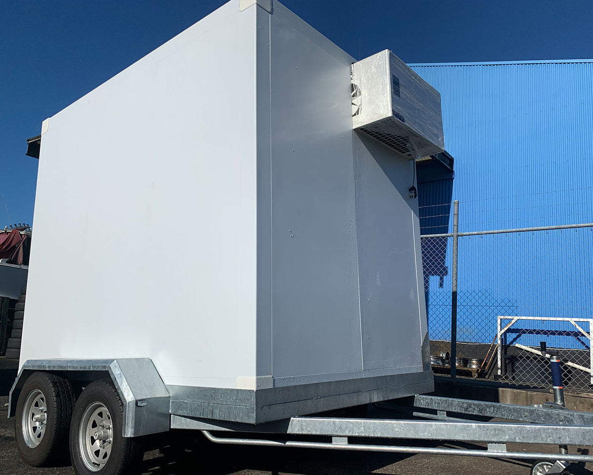 Extra-large Fridgy chiller and freezer trailer for sale